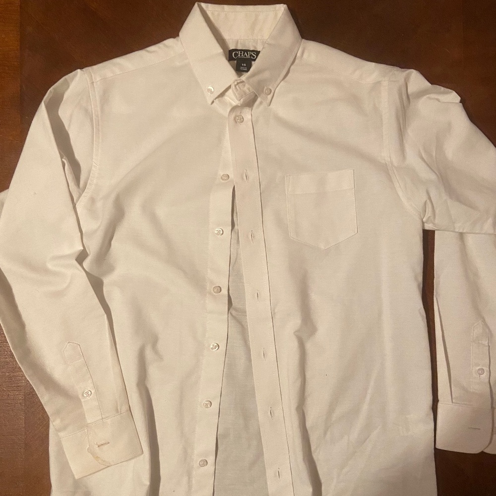 Boys Chaps dress shirt size 16